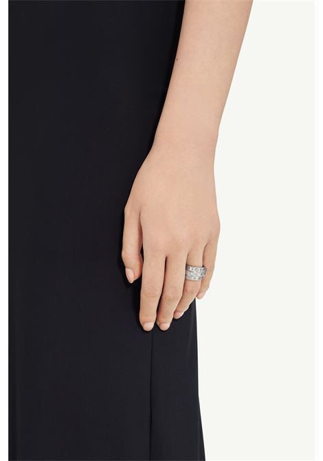 anello triple logo unisex argento MM6 MAISON MARGIELA | SM6UQ0073 P6627956